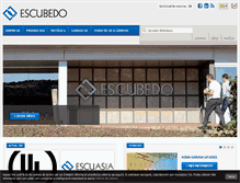 Tablet Screenshot of ca.escubedo.com